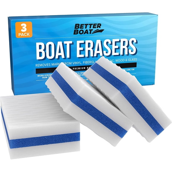 Borradores Boat Scuff Better Boat Premium, paquete de 3