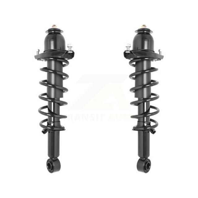 Transit Auto Rear Complete Suspension Shocks Strut and Coil Spring Mount Assemblies Kit for Car 2014-2019 Toyota Corolla Excludes Sport - Left Right Side (Driver Passenger) K78A-100317