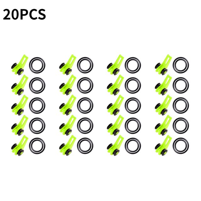 Anzuelos de pesca de seguridad, accesorios de señuelo, aparejos de pesca, herramienta, 10-30 piezas