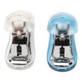 thumbnail image 3 of 2pcs Mini Stapler 20 Sheets Capacity Lever Structure Portable Stapler Handheld Stapler for 24Pin 6Pin White Blue, 3 of 3