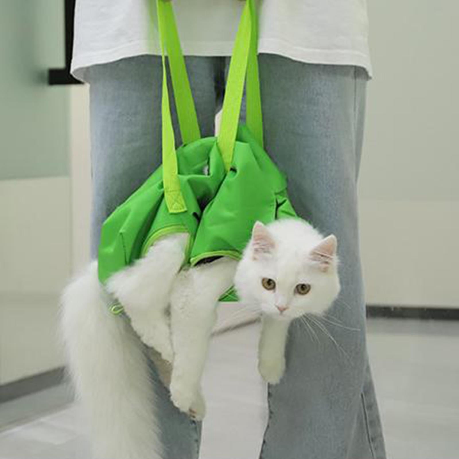 Sac De Contention Lavable Pour Chat 35x35cm - Protection Anti-rayures, Anti-poussière, Toilettage