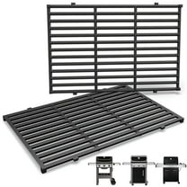 17.5" Cast Iron Grill Grates for Weber Spirit II 300 Series, Spirit E/S-310, 320, 330, Spirit 700, Genesis Silver/Gold B/C, Genesis 1000–3500 | 7638
