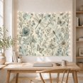 thumbnail image 5 of Dragonflies and Butterflies Among Blue Flowers Serene Watercolor for Nature Lovers Botanical Garden Wall Art Housewarming Gift Tapestry Wall Hanging for Bedroom and Living Room, 5 of 7