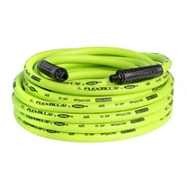 Flexzilla Air Hose, 3/8" x 50', 1/4" MNPT Fittings, ZillaGreen