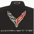 thumbnail image 6 of JH Design Men's Chevy Corvette C8 Jacket an Embroidered Classic Twill Coat, 6 of 7