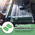 thumbnail image 6 of Uxcell 1 Set 7 Pin 3.81mm Pitch PCB Mount Screw Terminal Block Connector, Right Angle Pluggable Phoenix Plug for DIY Electronics Audio Power Modules 26-16AWG Cable, 6 of 7