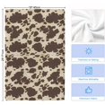thumbnail image 5 of Cow Print Kitchen Towels Set of 3, Farmhouse Beige Brown Animal Prints Vintage Soft Microfiber Dish Towels, Absorbent Quick-Dry Washable Dishcloths for Kitchen Cleaning, Drying Dishes, 18x28 Inches, 5 of 9