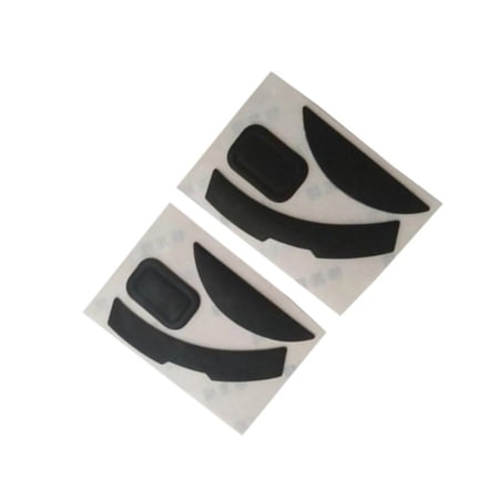 0.6mm Thickness Black Mouse Skates Smooth for Razer Mamba Elite Wired Mouse