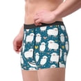 thumbnail image 2 of Pofeuu Cute Sheep And Hearts Print Men’s Boxer Briefs, Moisture-Wicking Underwear, Regular,Trunk-XX-Large, 2 of 5