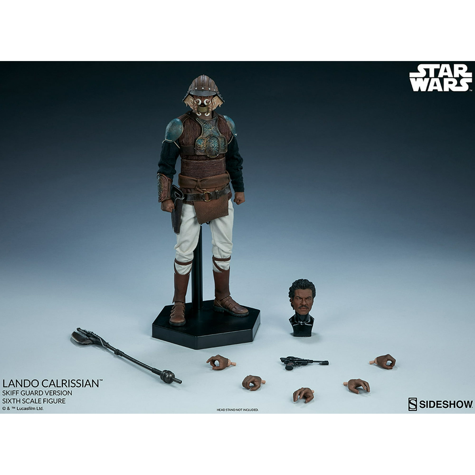 RED6: Star Wars 6 Lando Calrissian in Skiff Guard Disguise - No.76 The Black Series