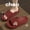 Bright Red, variant on New Summer Women'S Soft-Soled Thick-Bottomed Slippers for Home Use, Odor-Resistant, Non-Slip for Bathing, Height-Increasing, Durable, Cartoon-Style Breathable Sandals., Women Shoes