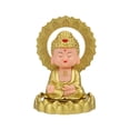 thumbnail image 2 of Mini Estatua Solar De Buda Que Asiente Con La Cabeza, Adorno Para Coche, Decoración Para El Hogar Y La Oficina, Estilo B, 2 of 8