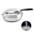 thumbnail image 5 of 9.5cm Windproof Fondue for Burner Outdoor Cooking Pot Camping Hiking Alcohol Sto, 5 of 5