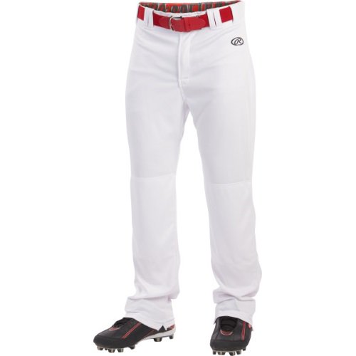 Rawlings Rawlings Men's Launch Solid Baseball Pant WHITE 2XL