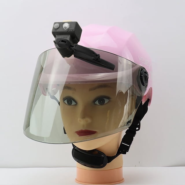 Limpiaparabrisas inteligente para casco