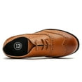 thumbnail image 4 of DADAWEN Boys Shoes Classic Leather Uniform Oxfords 4 Big Kid, 4 of 7