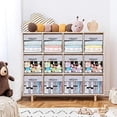 thumbnail image 6 of LEFEE 6 Pack Cube Storage Bin, Foldable Storage Cubes with Window, Storage Cubes, Closet Storage Bins with Handle, 11 x 11 inch Storage Cubes for Clothes, Toys, Books (Grey), 6 of 7