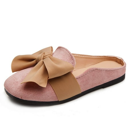

Baby Girl Casual Cute Bow Decorative Soft Leather Rubber Sole Princess Shoes