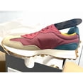 thumbnail image 2 of New Balance 327 Unisex Sneakers Shoes Men 10 / Women 11.5 Burgundy Tan Teal, 2 of 5