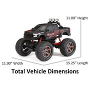 New Bright (1:10) Ford F-150 Battery Remote Control Heavy Metal 4X4 Black Truck, 21089U-K