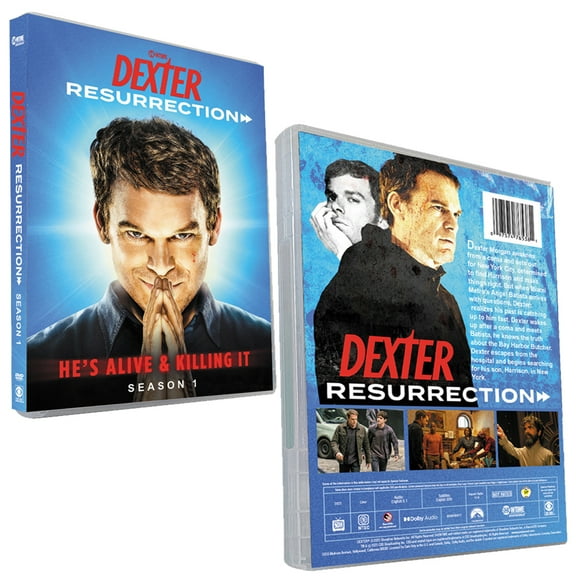 Dexter Resurrection Season 1 DVD 3Disc New Box Set Sealed Movie