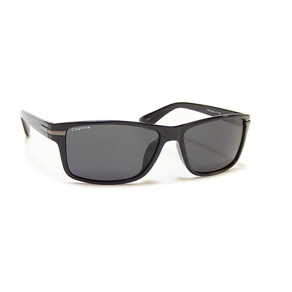 Coyote P-43 Polarized Fashion Black/Gray Sunglasses