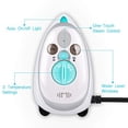 thumbnail image 3 of Miniplancha de vapor de viaje IIMII, voltaje dual, 420 W de potencia, calentamiento rápido, vapor potente, suela antiadherente y diseño compacto. La mejor plancha de viaje para acolchado y costura., 3 of 5