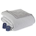 thumbnail image 1 of Thermee Micro Flannel Couverture Électrique avec Sherpa, Ardoise, King, 1 of 11