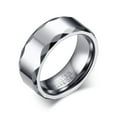 thumbnail image 3 of unbranded Anillo Plateado De Tungsteno Para Accesorio Para Ocasiones, 3 of 5