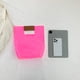 thumbnail image 3 of Bolsos transparentes para mujer Bolsos de almacenamiento de embrague de playa de PVC transparente simple (rosa), 3 of 8