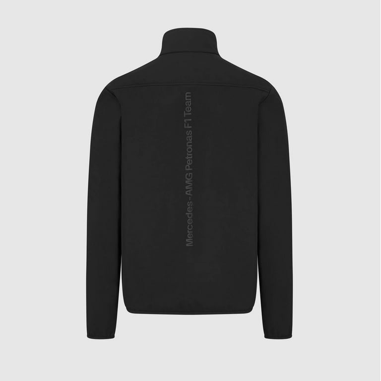 Mercedes-Benz - メルセデス AMG F1チーム ソフトシェル ジャケット 2024 ブラック 2024 Team Softshell Jacket - Mercedes-AMG F1 | Fuel For Fans