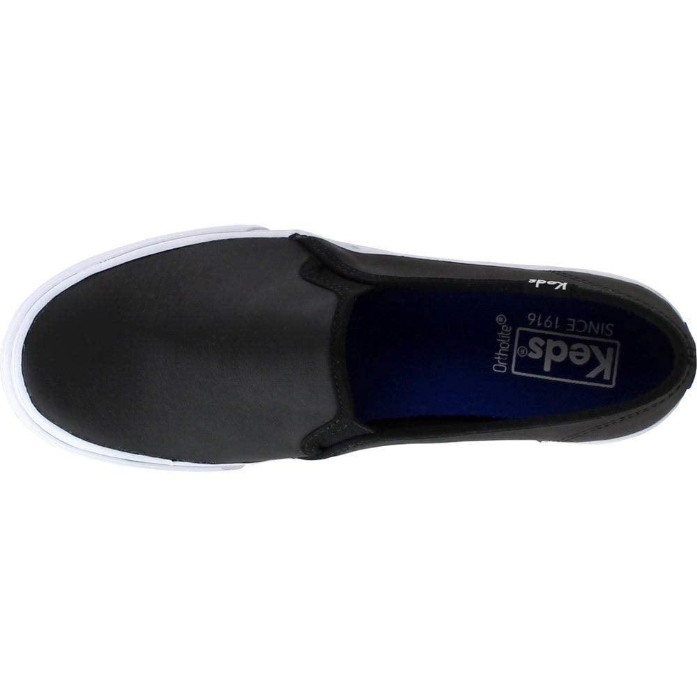Keds Women's Double Decker Leather Slip On Sneaker