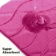 thumbnail image 5 of Juego de 5 Alfombrillas de Baño de Espuma | Alfombras de Baño Ultrasuaves y Antideslizantes | Lavables a Máquina, de Secado Rápido, Absorbentes de Agua | 40,6 X 60,9 Cm, 40,6 X 50,8 Cm, 38,1 X 43,2 C, 5 of 6