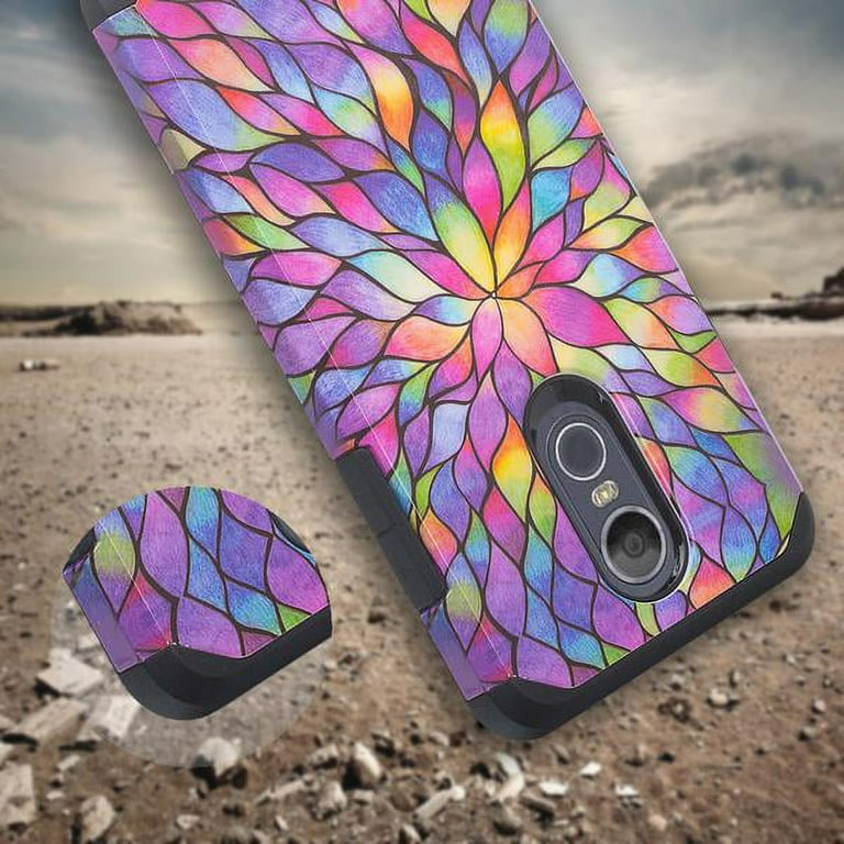 LG Stylo 4 Case LG Stylo 4 Plus Case Dual Layer Silicone Hard