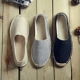 thumbnail image 2 of Men Canvas Loafers Sneakers Slip On Fashion Breathable Casual Shoes Size:6-13, 2 of 3