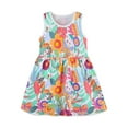 thumbnail image 1 of YTDSCS Robe Sans Manches pour Bébés Filles, Été, Rayures, Robe Décontractée pour Filles, Coton, Col Ras du Cou, Robe d'Été pour Tout-Petits, pour 2-8 Ans, 1 of 8