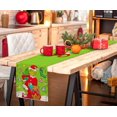 thumbnail image 3 of Merry Christmas Table Runner Whoville Xmas Winter Holiday Believe Theme Party Decoration Green Elf Home Kitchen Dining Room Decor, 3 of 5