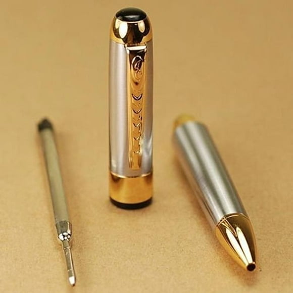 Jinhao 250 Silver and Gold Ballpoint Pen New