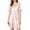 Pink, variant on ZyeKqe Sleep Shirts for Women V Neck Sleeveless Nightgown Casual Lightweight Comfy Loungewear Mini Dress