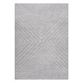 thumbnail image 1 of Qinaqin 2 x 6 ft Polyester Light Gris Rectangular cm de Alturaallway Entryway Bathroom Kitchen Geometric Stripped Lines Print Moderno Machine Anchoashable Runner Rug, 1 of 7
