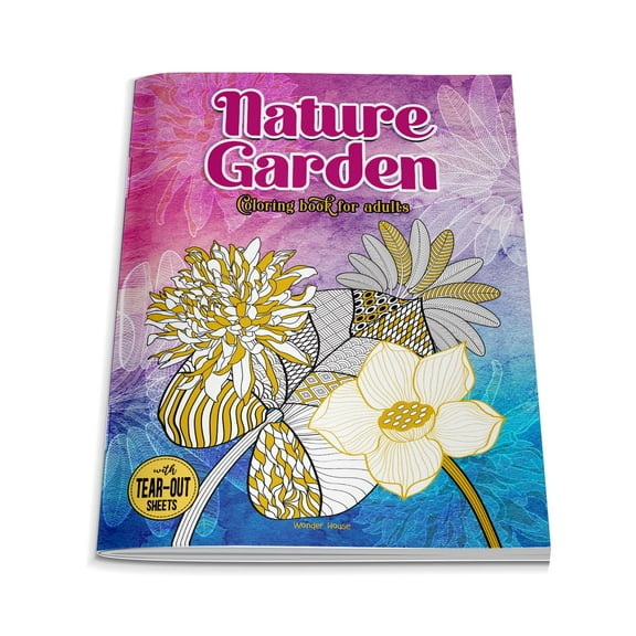 Nature Garden : Coloring Book for Adults (Paperback)