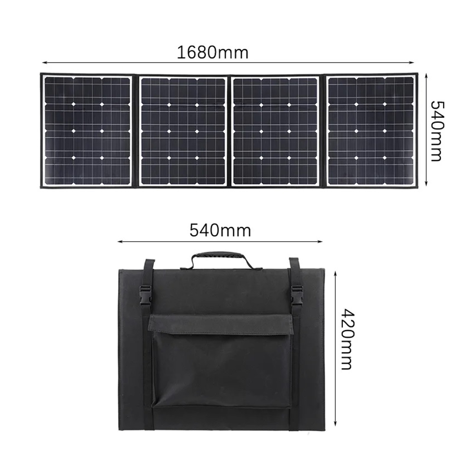 Folding solar panels 18V 400W Solar Panel USB Output Single Crystal Waterproof Solar Cell Foldable Pack 30/60A Controller
--------
Solar charger