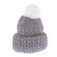 thumbnail image 1 of Accesorios Para Muñecas Sombrero En Miniatura Sombrero De Invierno Sombrero De Punto Para 1/12 Decoración De Dormitorio De gris Baoblaze Sombrero de miniaturas de casa de muñecas, 1 of 8