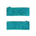 thumbnail image 2 of Wukai Blue Green Glitter Print Baby Bow Headband for Newborn Infant Baby Toddler Girls, 2 of 5
