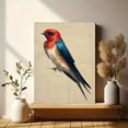 thumbnail image 6 of UXIEQU Bird Oil Painting Canvas Wall Art 15.75x11.81 Inches, 6 of 8