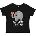 thumbnail image 3 of Inktastic My Noni Loves Me Grandchild Boys or Girls Toddler T-Shirt, 3 of 5