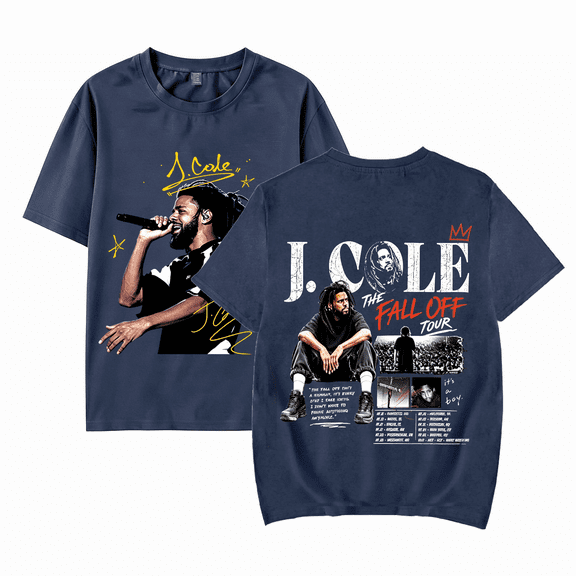 J Shirt Vintage 2026 The Fall Coles Merch Tshirts Graphic Off Tour Fans Tee For Women Men