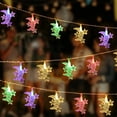 thumbnail image 5 of YIMWNYI LED Christmas Star Lights, String Lights for Holiday Decorations, Warm White and Multicolor Options, Perfect for Indoor and Outdoor Christmas Decor, Party and Event Ambiance, 5 of 6