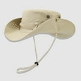 thumbnail image 2 of qolati Outdoors Sun Hats for Men Women Summer Wide Brims Fishing Gardening Hat with Hat Clip Foldable Bucket Hat Beach Travel Cap Summer, 2 of 5