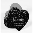 thumbnail image 3 of Inkdotpot Silver Foil Paper Hang Tags Thanks From The New Wedding Favor Tags 100 Pieces, 3 of 6